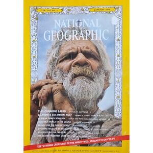 National Geographic Magazine January 1973